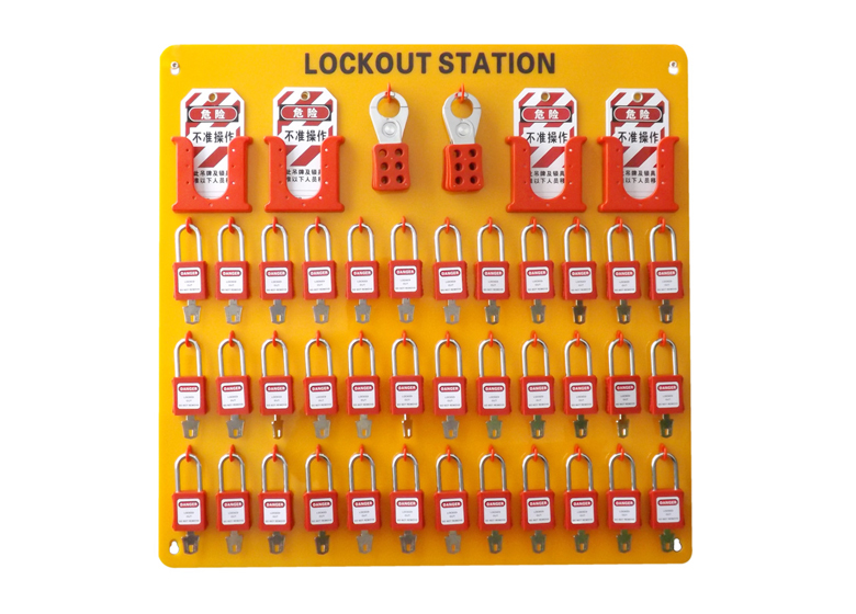 36 pcs padlock station(with accessories)