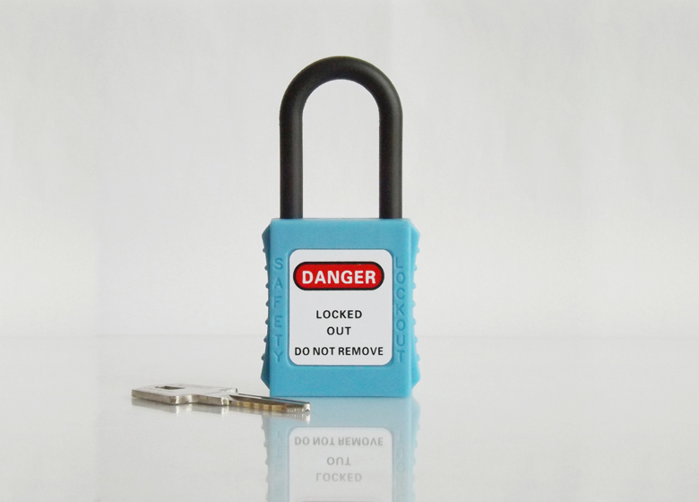 Insulated safety padlock